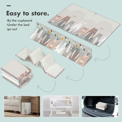  Mat Folding Waterproof Reversibile Non-Toxico per Bambini
| Mat Folding Waterproof Reversibile Non-Toxico per Giocare
|