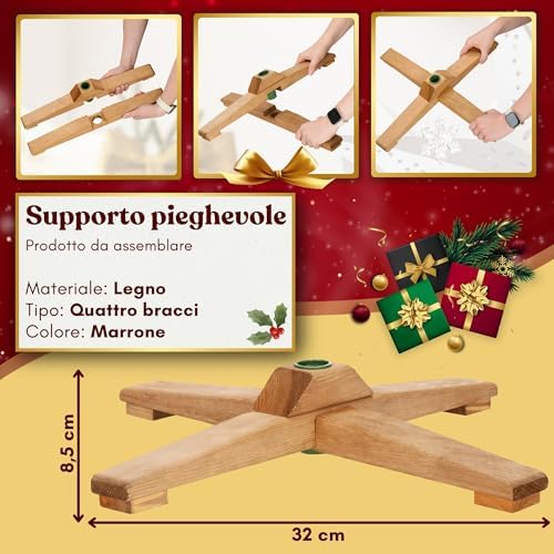  **Artificial Christmas Tree 180cm - Alberello di Natale Artificiale 180cm, Realistico con 556 Spigoli**
| **Alberello d