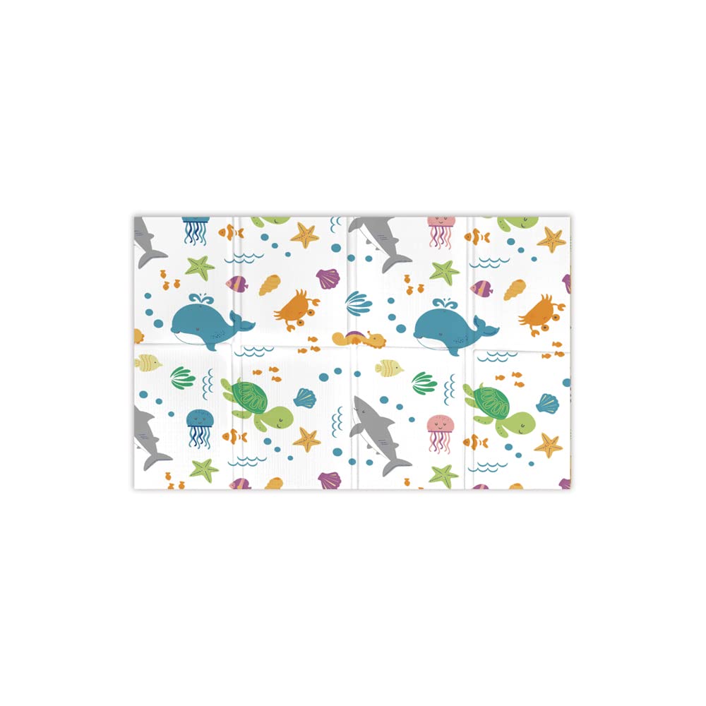 Play Mat Madmat Ocean Multicolore per Bambini 120 x 90 cm
