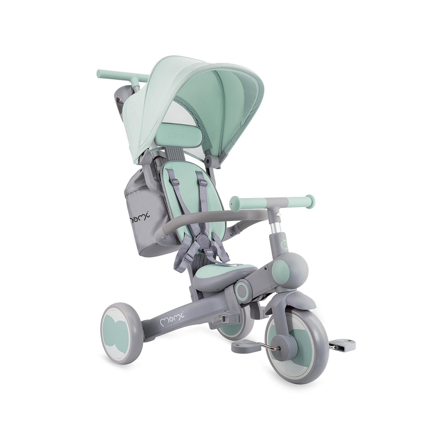  SOLIVIA 4in1 triciclo per bambini, maniglia telescopica, 5 punti sicurezza, per i bambini da 12 mesi
| SOLIVIA triciclo