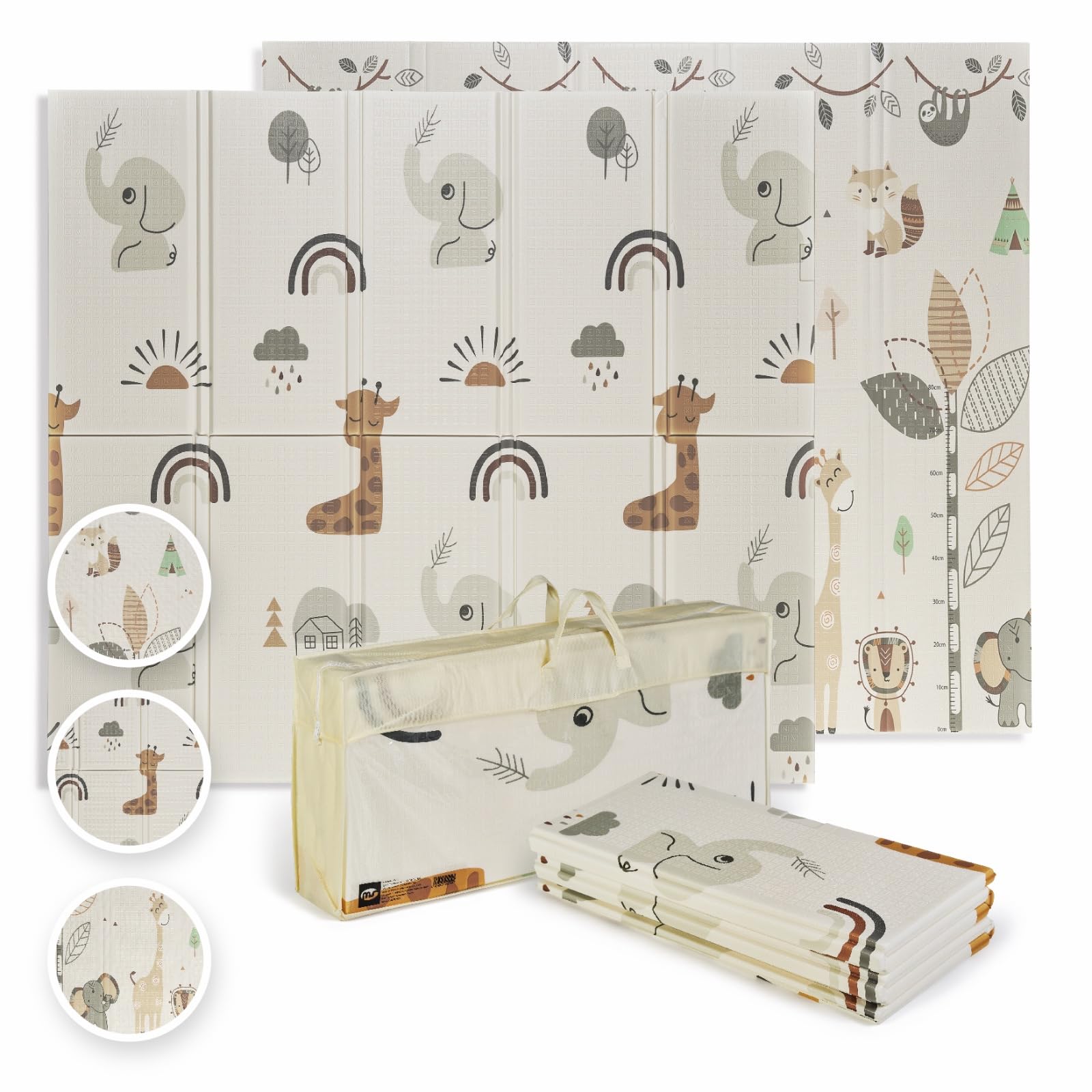  Fantastico tappetino da gioco per bambini ms Fancy 180x200 cm - Anti-usura e piega
| tappetino da gioco ms Fancy per ba